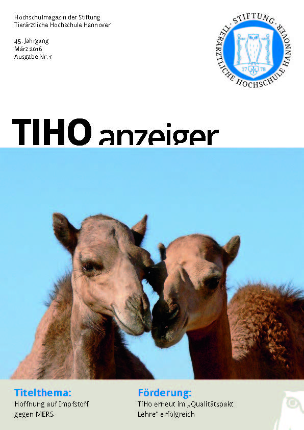 TiHo-Anzeiger 01/2016, Titelseite