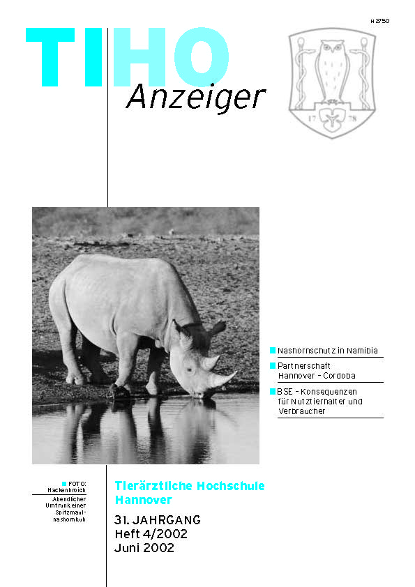 TiHo-Anzeiger 04/2002, Titelseite
