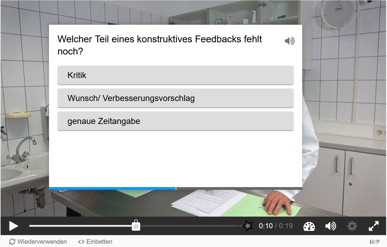 Beispiel für ein interaktives Video