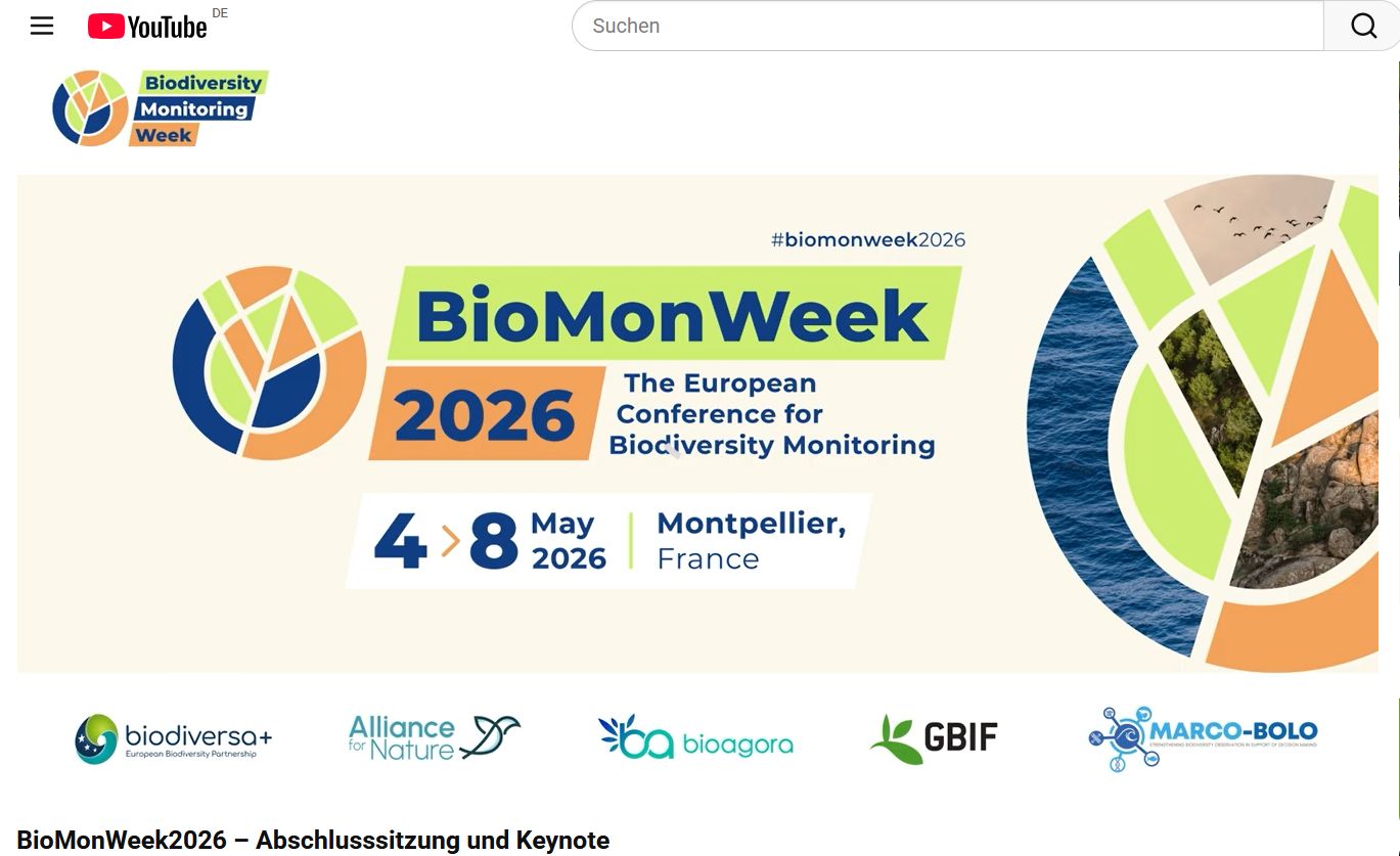 Video to the recording "Keynote SCANS Surveys at BioMonWeek 2026 (Anita Gilles)"
