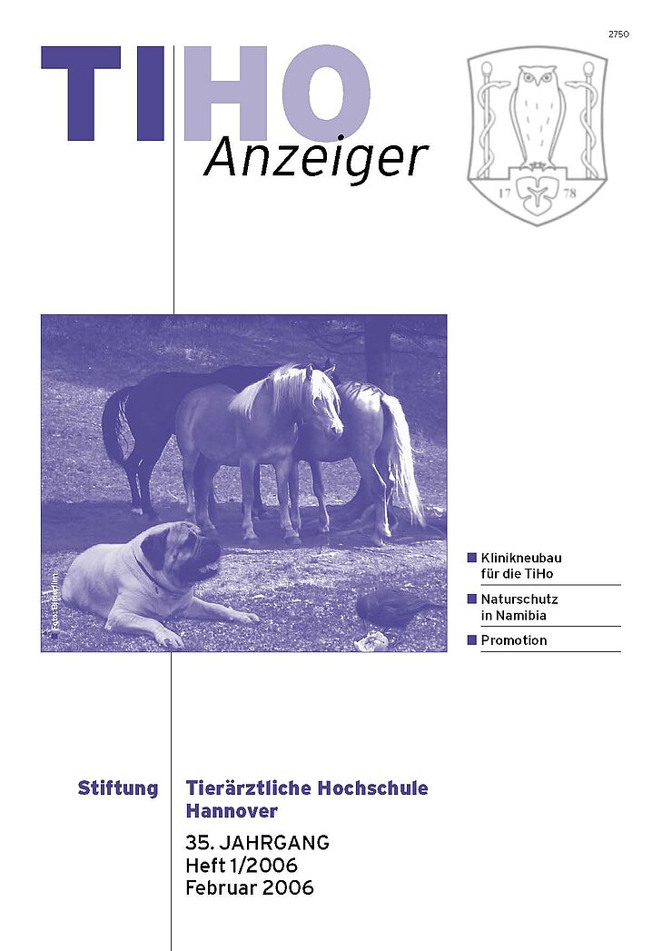 TiHo-Anzeiger 06/2006, Titelseite