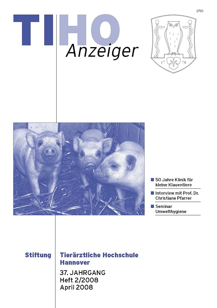 TiHo-Anzeiger 02/2008, Titelseite