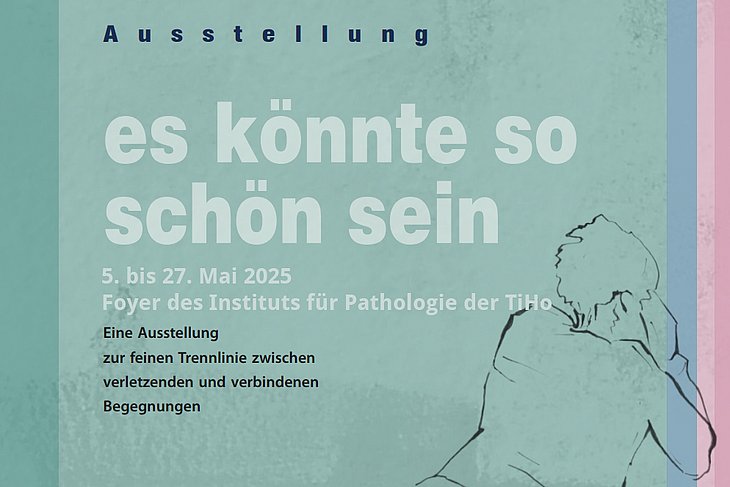 Ankündigung der Ausstellung "Es könnte so schön sein"