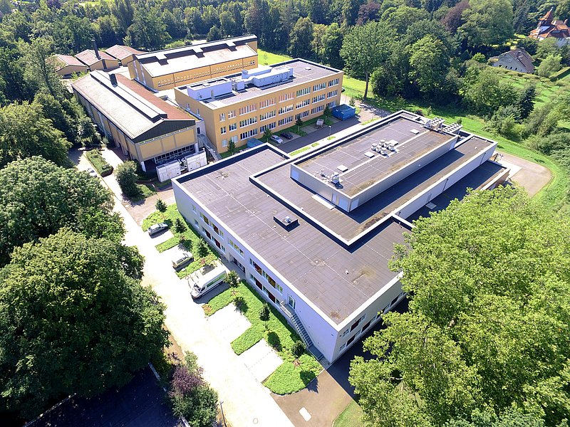 Luftbildaufnahme Research Center for Emerging Infections and Zoonoses 