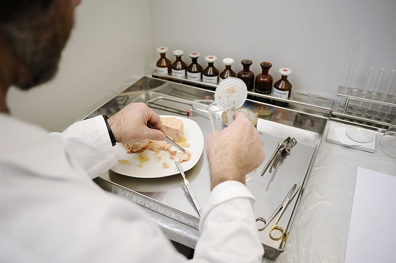 Sensorische Untersuchung im Institut für Lebensmittelqualität und -sicherheit