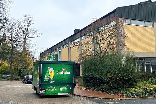 Blick auf das Institut für Pathologie