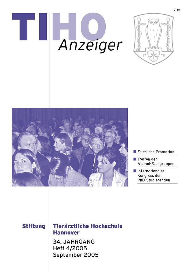 TiHo-Anzeiger 04/2005, Titelseite