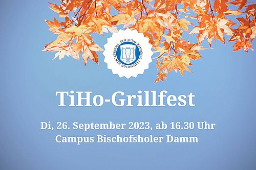 Ahornblätter vor blauem Himmel