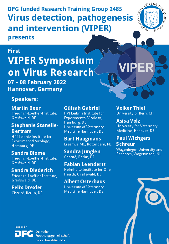 VIPER Symposium Flyer with Speakers