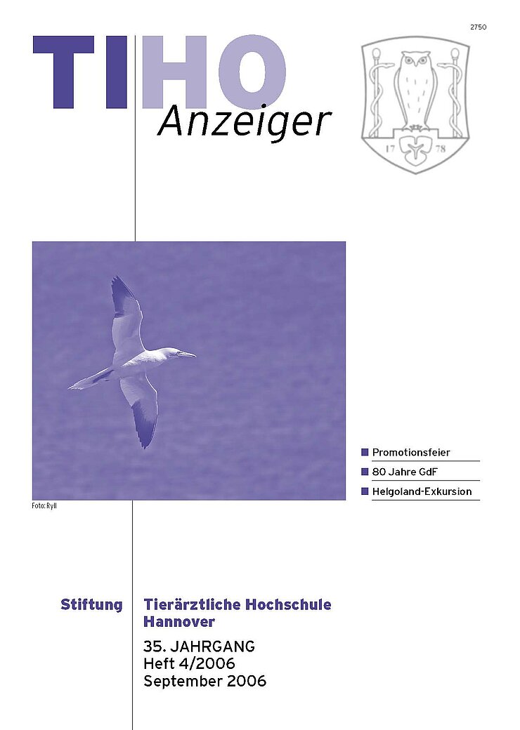 TiHo-Anzeiger 04/2006, Titelseite