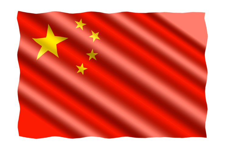 Flagge von China