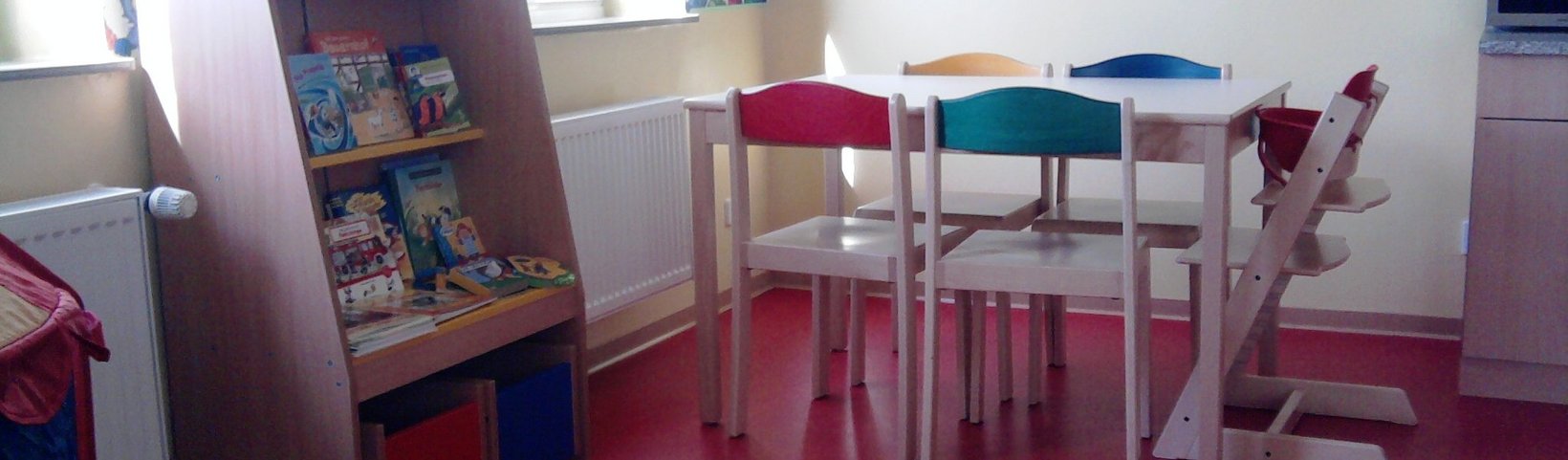 Essecke im Eltern-Kind-Zimmer