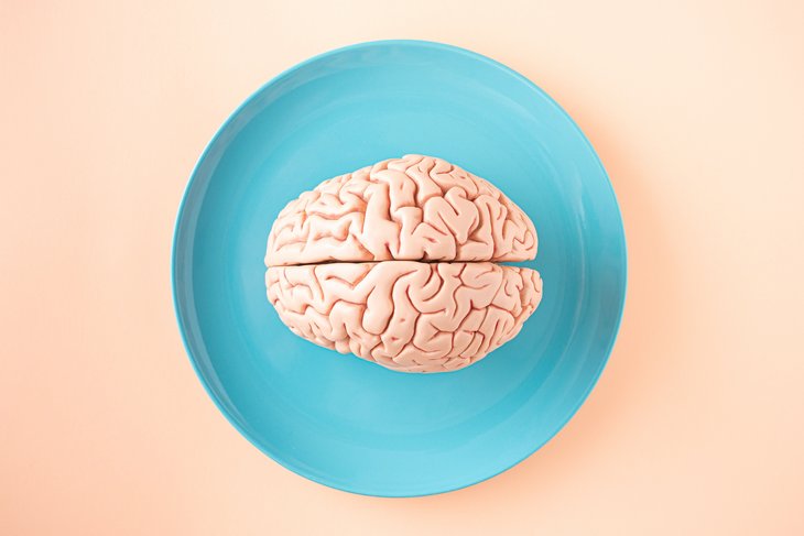 Gehirn auf Teller