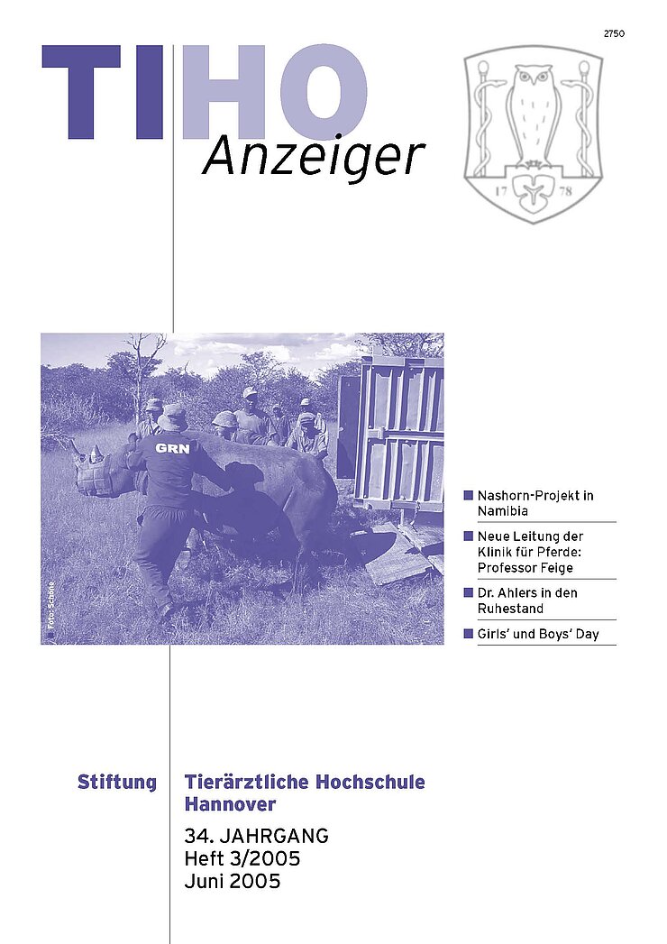 TiHo-Anzeiger 03/2005, Titelseite