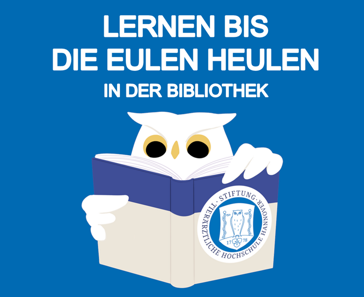 Plakatausschnitt mit Titel und Eule