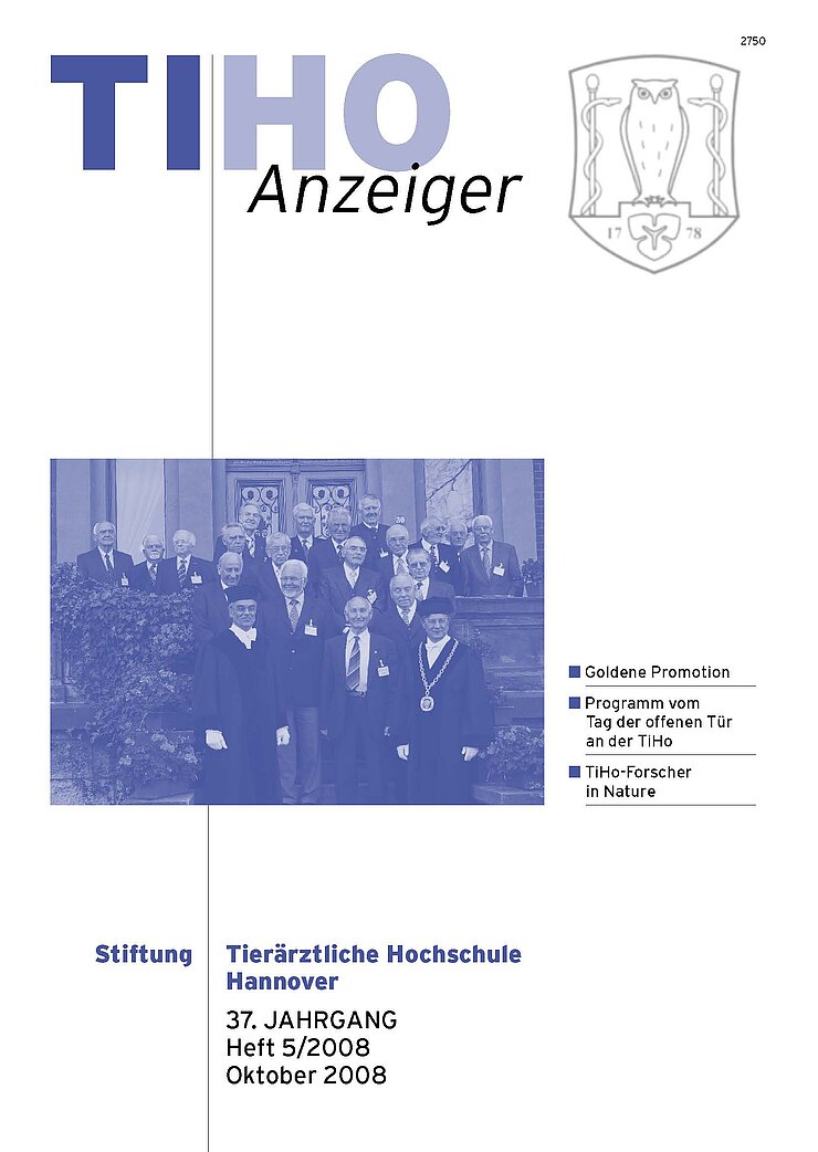 TiHo-Anzeiger 05/2008, Titelseite