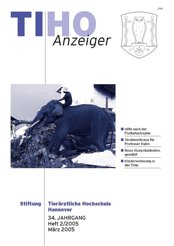 TiHo-Anzeiger 02/2005, Titelseite