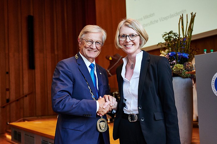 Dr. Gerhard Greif und Anna Mikolon