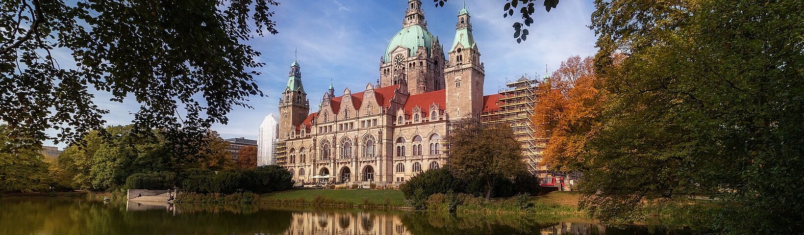 [Translate to English:] Neues Rathaus Hannover 