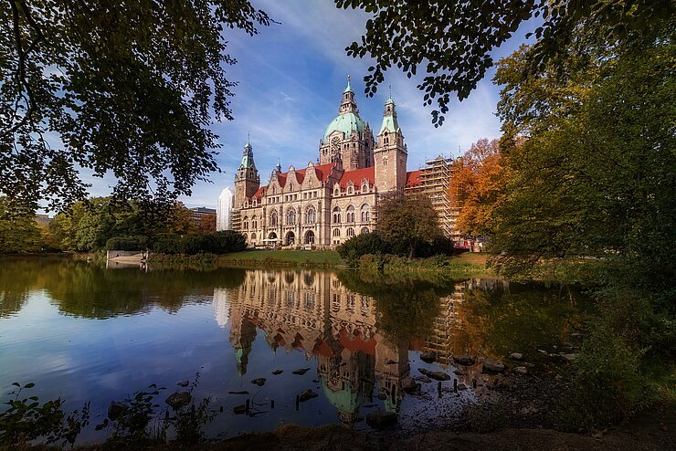 [Translate to English:] Neues Rathaus Hannover