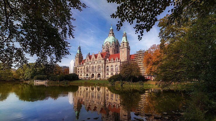 [Translate to English:] Neues Rathaus Hanover