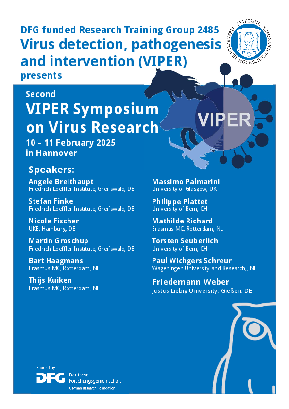 Flyer VIPER Symposium Speaker