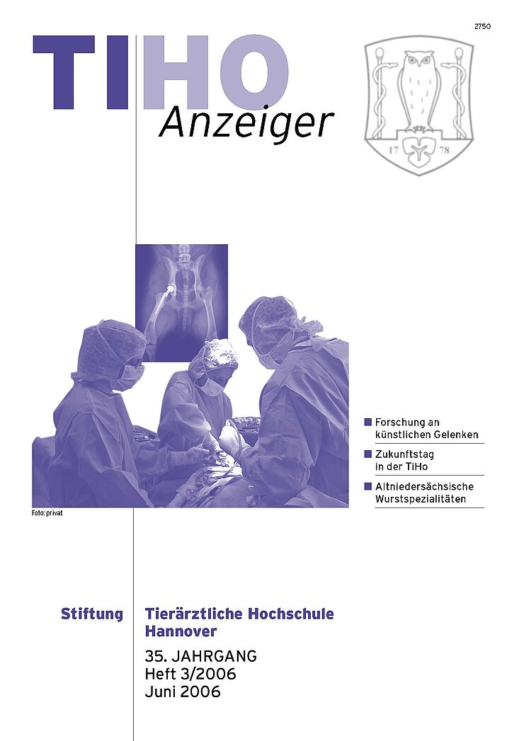 TiHo-Anzeiger 03/2006, Titelseite