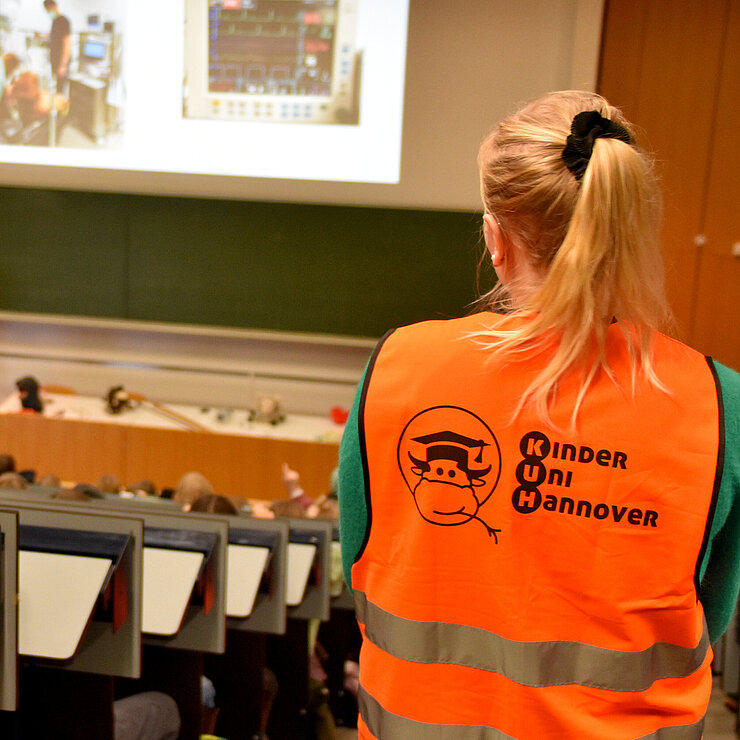 Kindervorlesung im Hörsaal