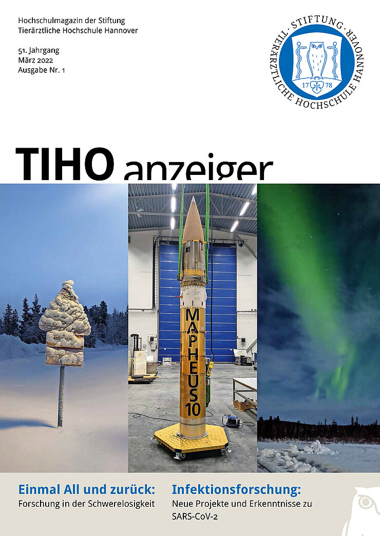 Titelseite TiHo-Anzeiger 01/2022