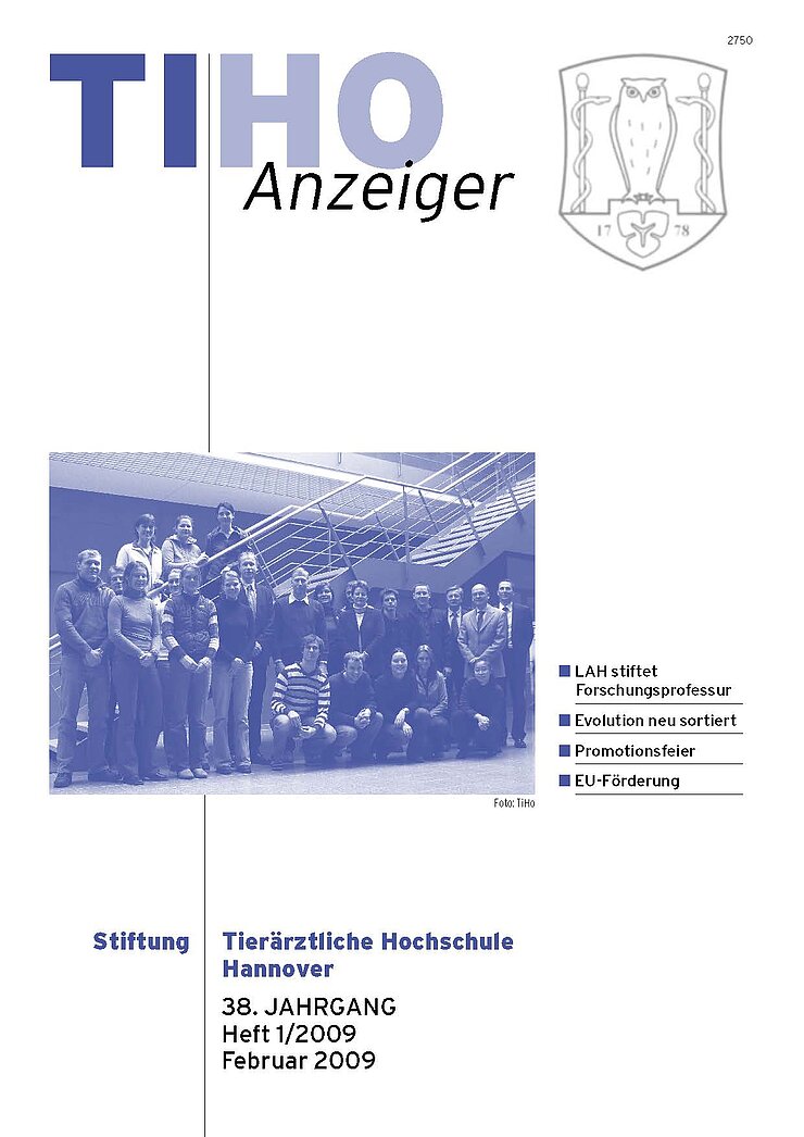 TiHo-Anzeiger 01/2009, Titelseite