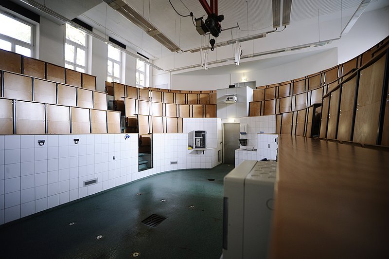 Demohalle der Klinik für Rinder 