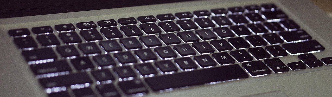 schwarze Tastatur 
