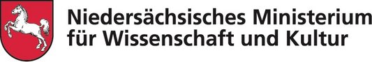 Niedersächsisches Ministerium für Wissenschaft und Kultur mit Niedersachsenwappen