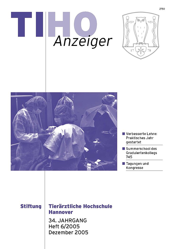 TiHo-Anzeiger 06/2005, Titelseite