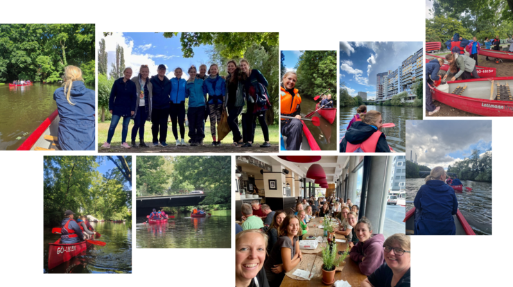 Collage of the Canoetour