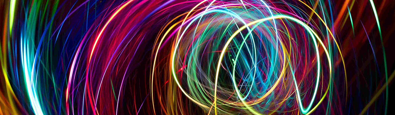 Graphik mit bunten Kreisen 