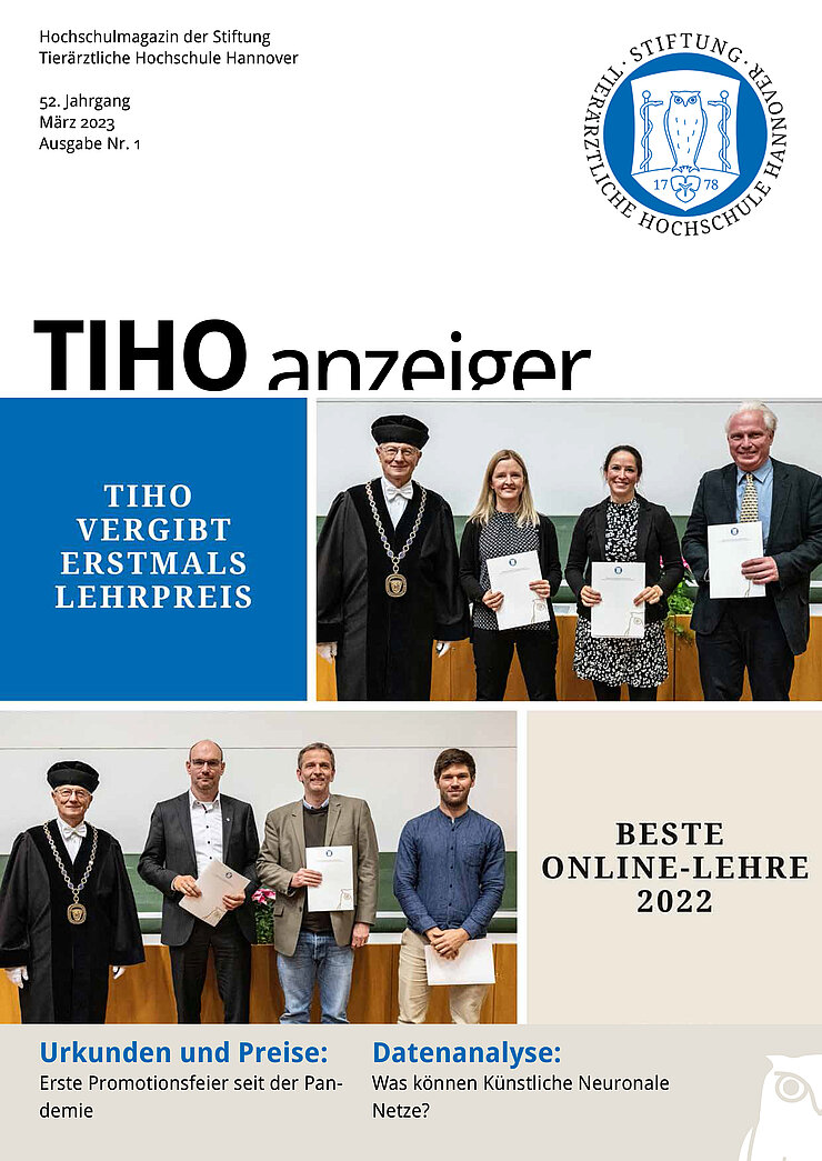 Titelseite TiHo-Anzeiger 01/2023