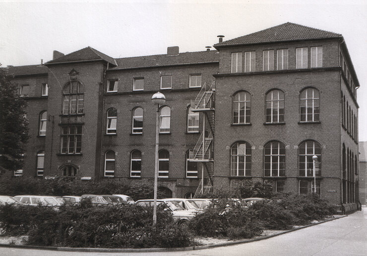 Fotografie des Anatomischen Instituts um 1970