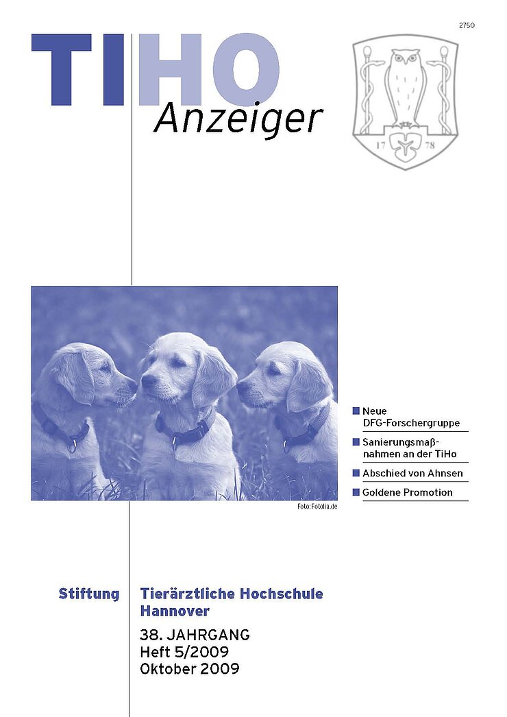 TiHo-Anzeiger 05/2009, Titelseite