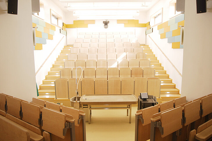 Hörsaal in der Klinik für Heimtiere der TiHo