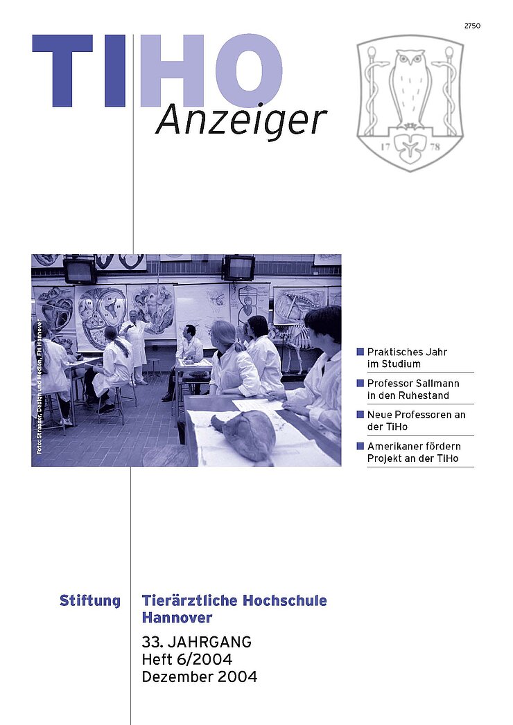 TiHo-Anzeiger 06/2004, Titelseite