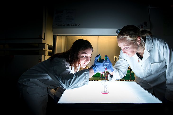 Professorinnen Dr. Asisa Volz und Dr. Gisa Gerold.