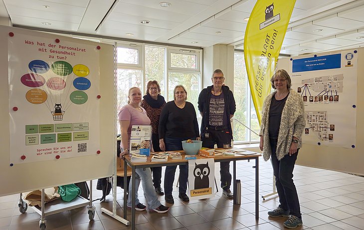 Der Personalrat beim Gesundheitstag