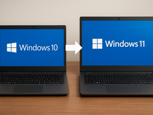 Windows 10 zu Windows 11