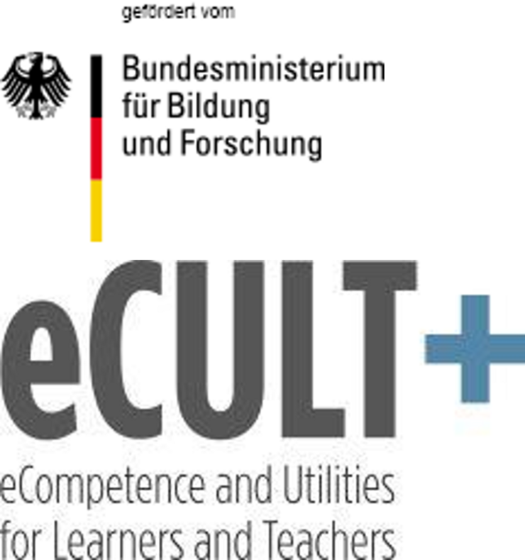 Logo Bundesministerium für Bildung und Forschung und eCult+
