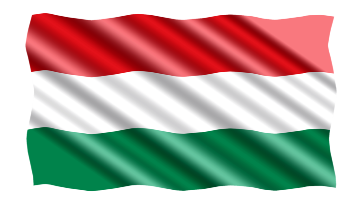 Flagge von Ungarn