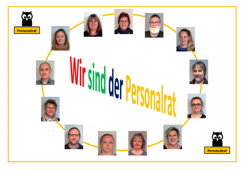 Wir sind der Personalrat