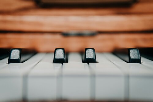 Klaviertasten 