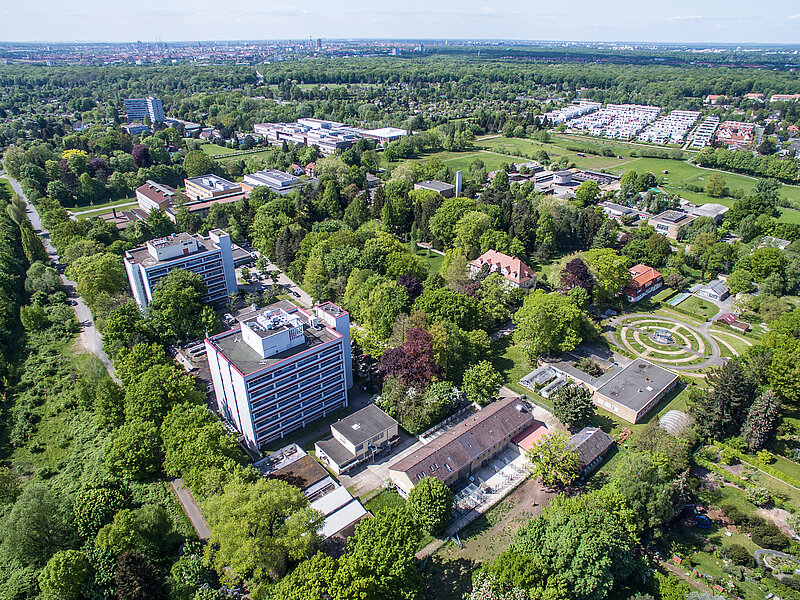 Campus Bünteweg, Luftbildaufnahme