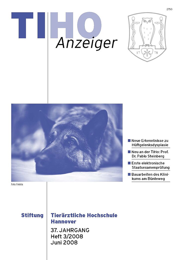 TiHo-Anzeiger 03/2008, Titelseite